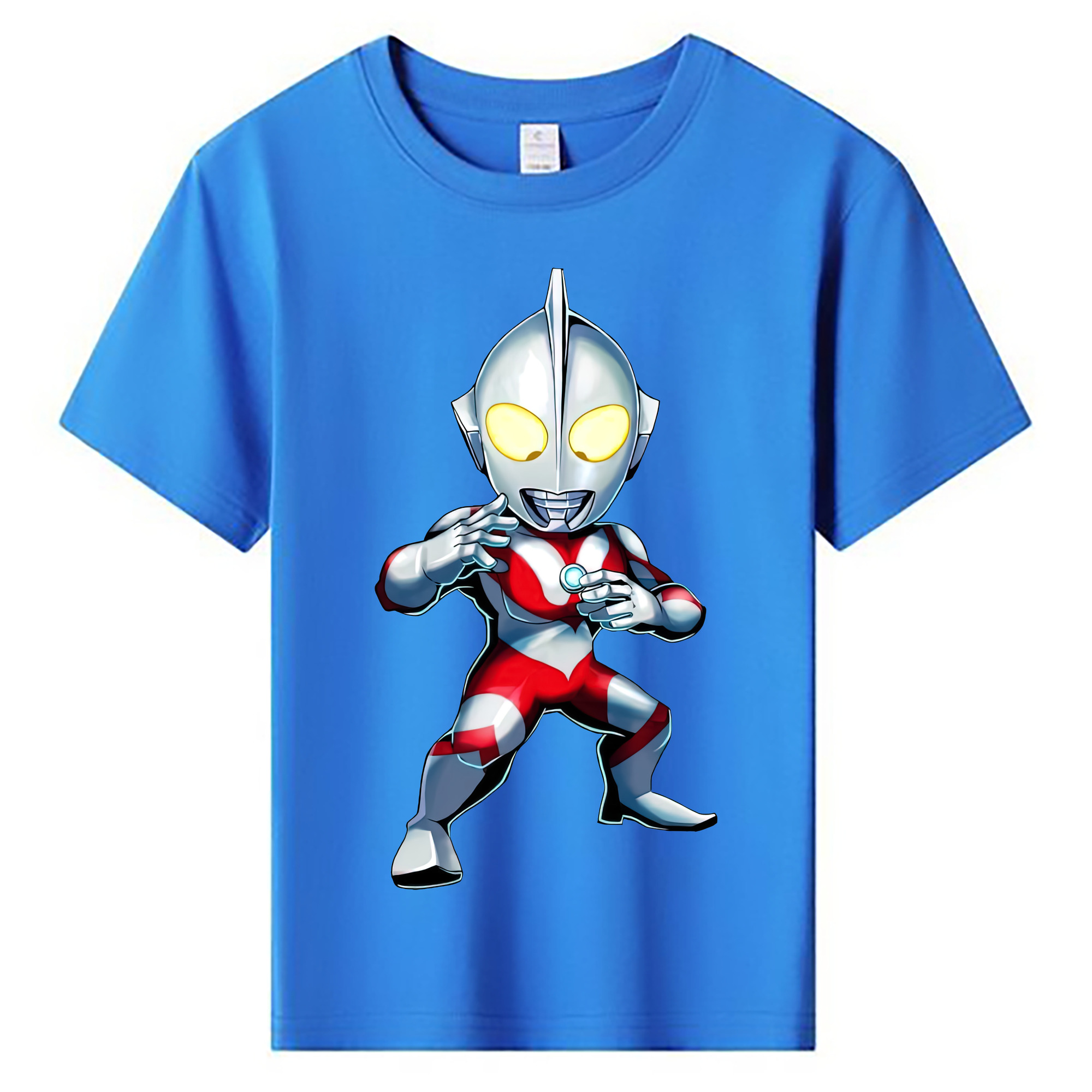 （画像用） ウルトラマン Ultraman 綿100％キッズTシャツ（フロントプリント）